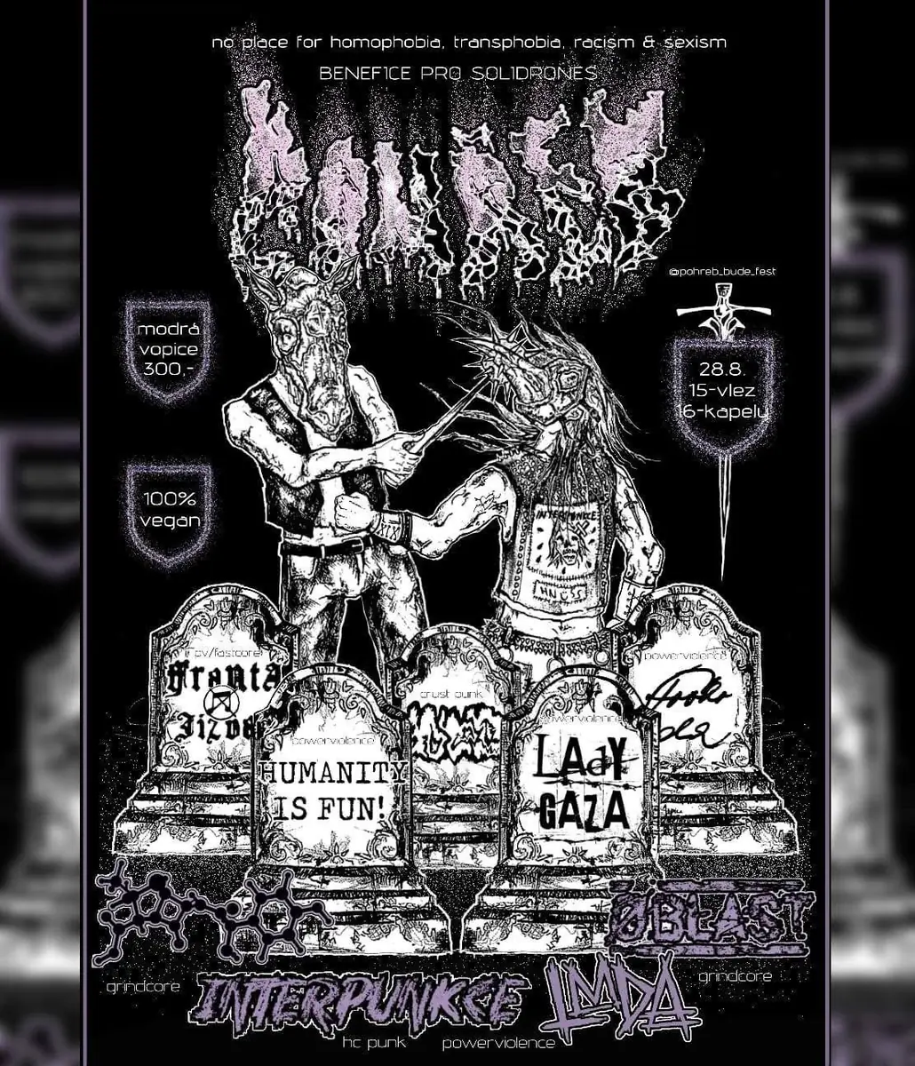 Pohřeb fest Vol.1 — Modrá Vopice, Prague