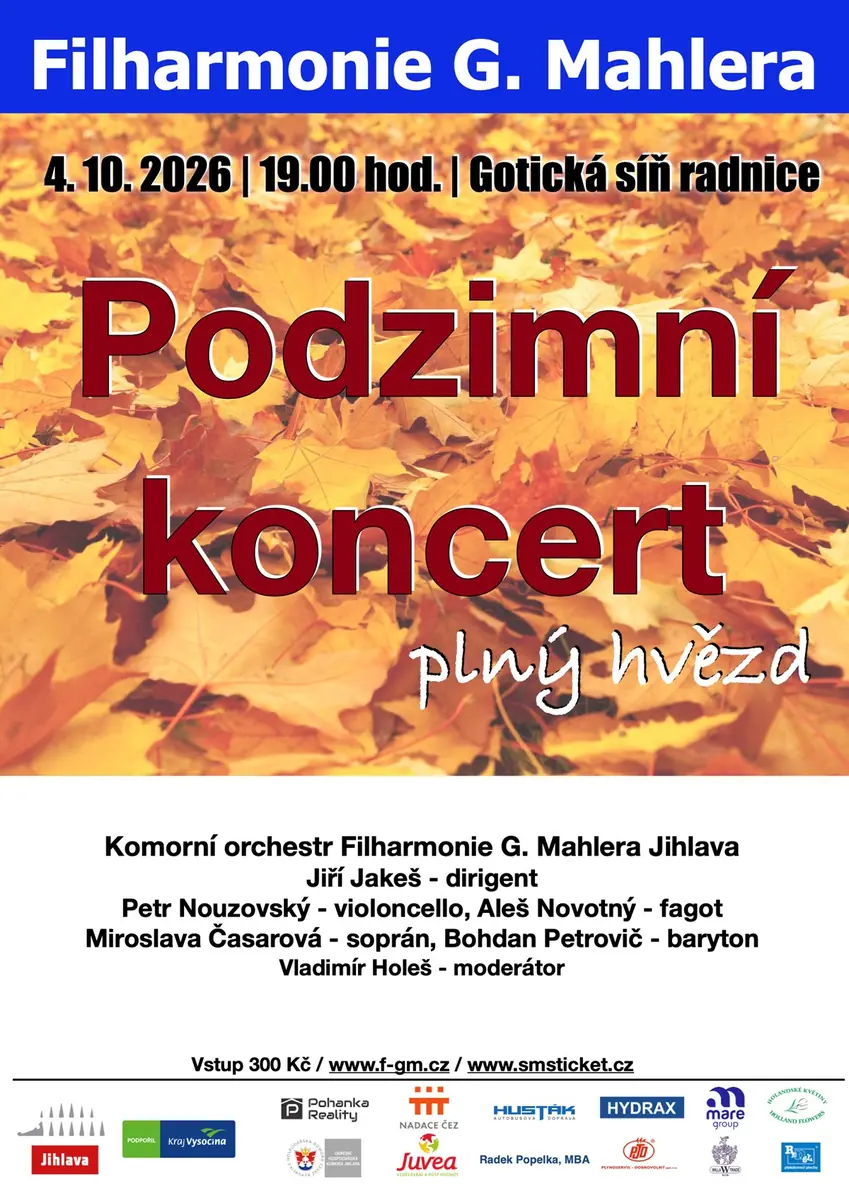 Autumn Concert — Gothic Hall, Jihlava
