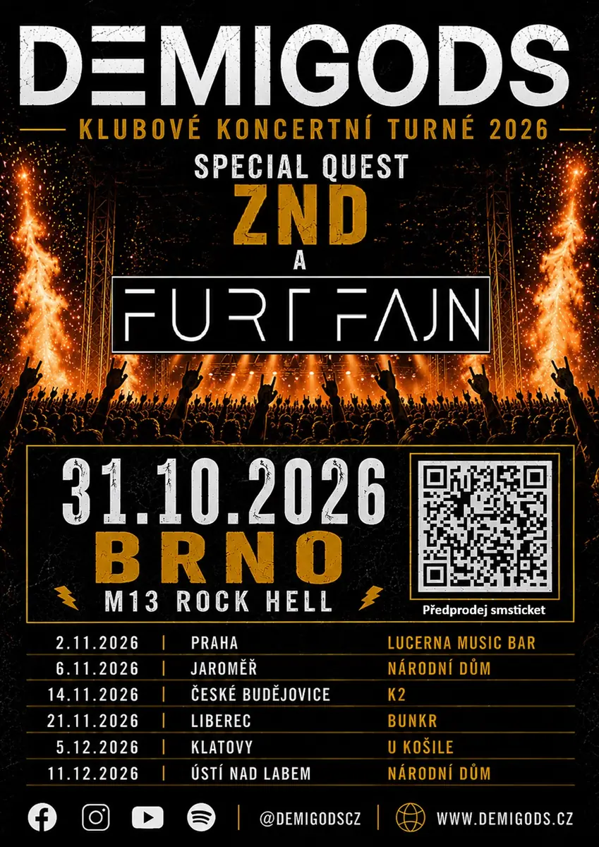 Demigods - Brno M13HellsClub — m13 rock hell, Brno