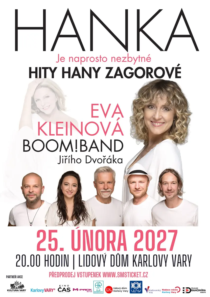HANKA... je naprosto nezbytné — Volkshaus Karlovy Vary, Karlsbad