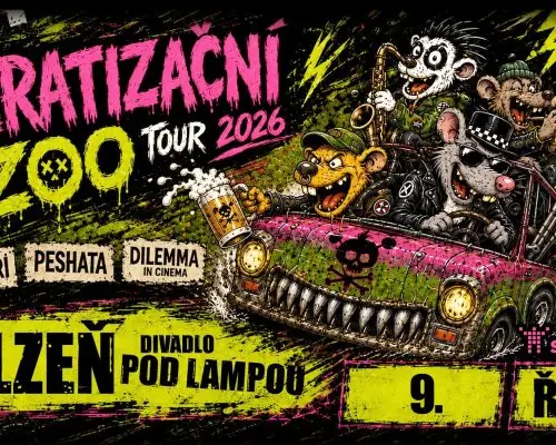 Deratizační ZOO Tour 2026 - Deratizéři * Peshata * … — Театр Під лампою, Пльзень