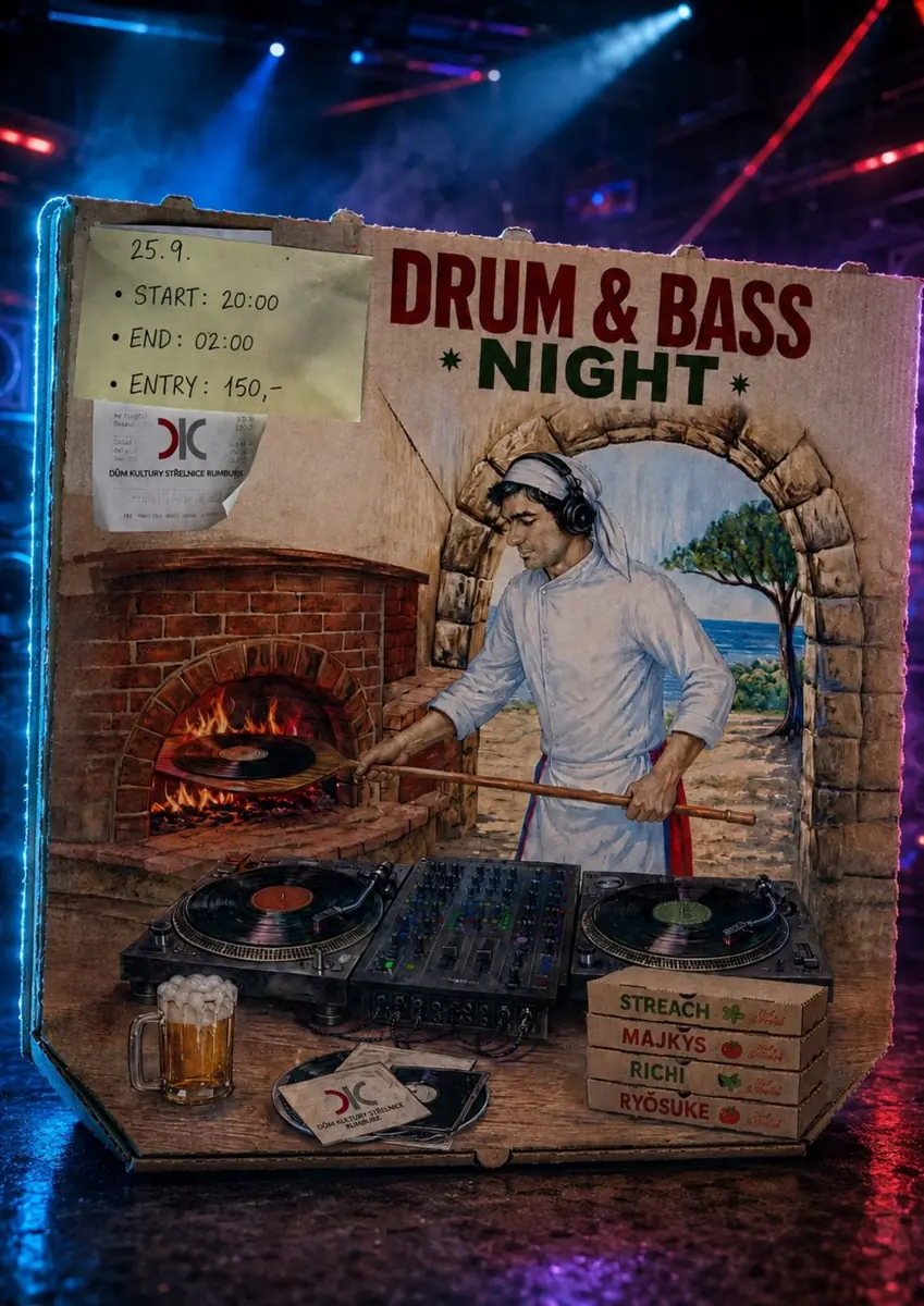 DRUM & BASS NIGHT — Dům kultury Střelnice, Rumburk