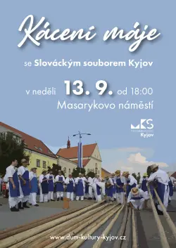 Kácení máje — Dům kultury, Kyjov
