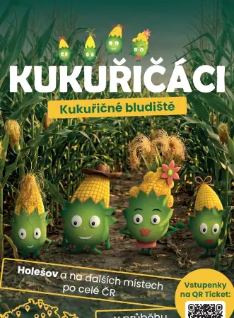 Kukuřičný labyrint Holešov — Zámek Holešov, Holešov