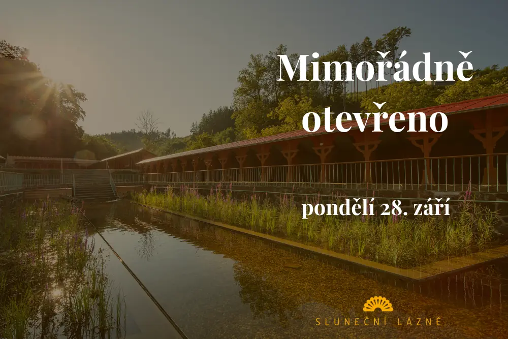 Exceptionally Open — Greenhouse Building in Sunny Baths, Luhačovice