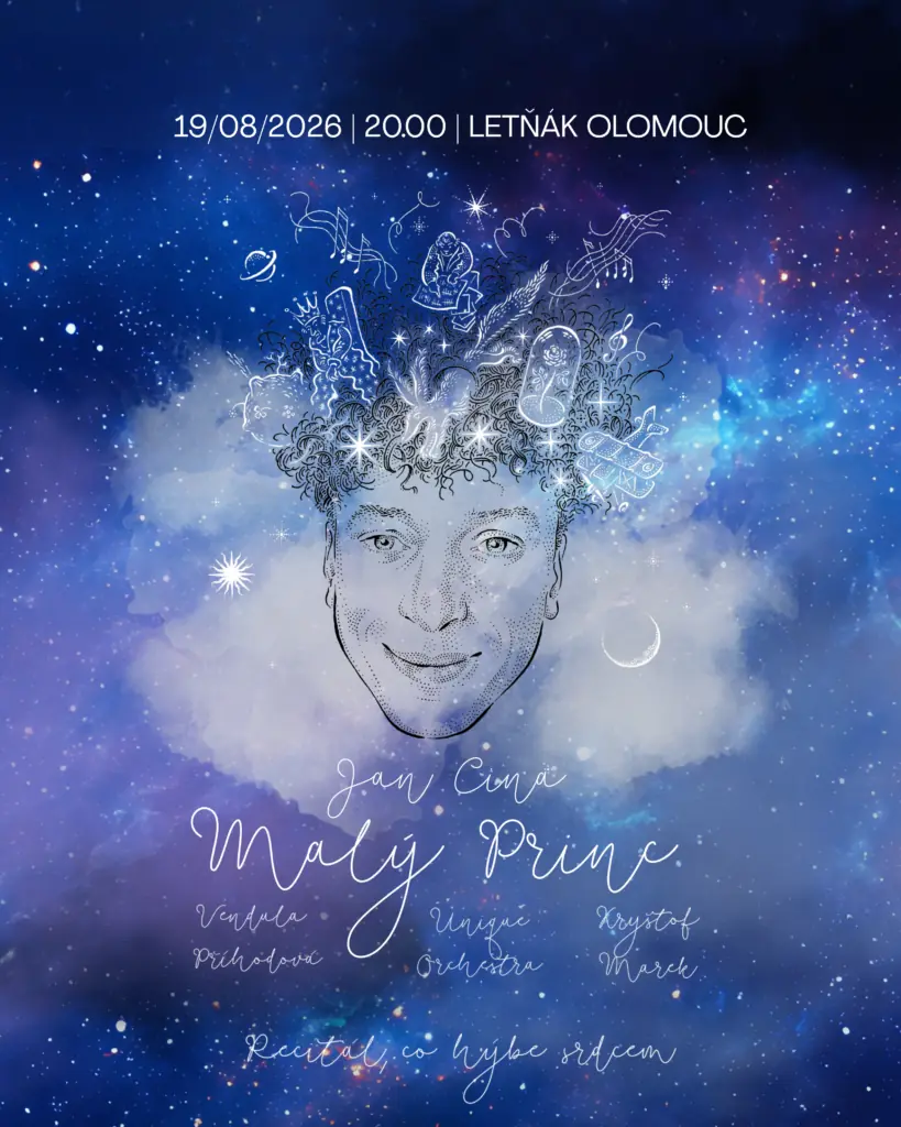 RESCHEDULED DATE - THE LITTLE PRINCE RECITAL WITH JAN CINA AND UNIQUE ORCHESTRA — Summer Cinema Olomouc, Olomouc