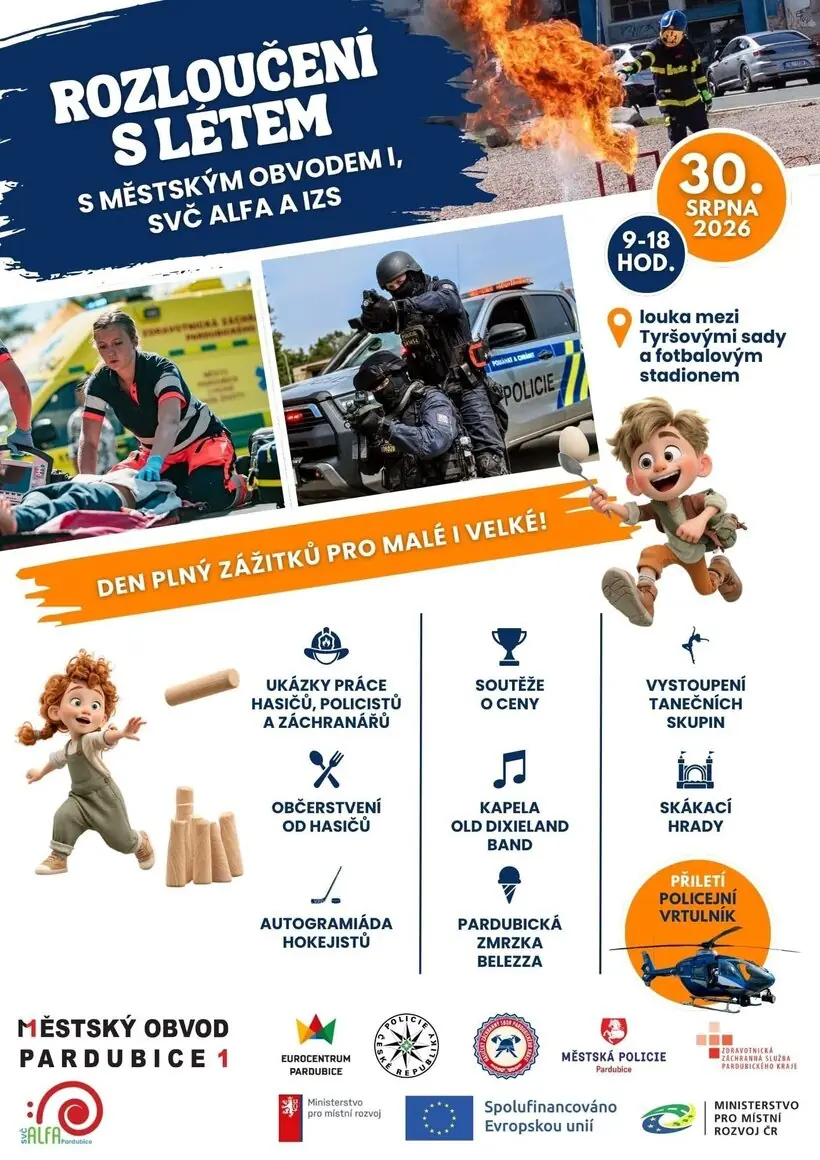 Dětský den s atletikou — Turistické informační centrum Pardubice, Pardubice