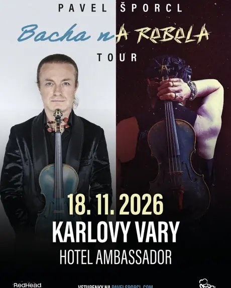 Pavel Šporcl - Bach der Rebell — Grandhotel AMBASSADOR Národní Dům, Karlsbad