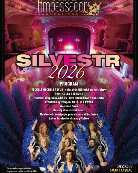 Silvesterball — Grandhotel AMBASSADOR Národní Dům, Karlsbad