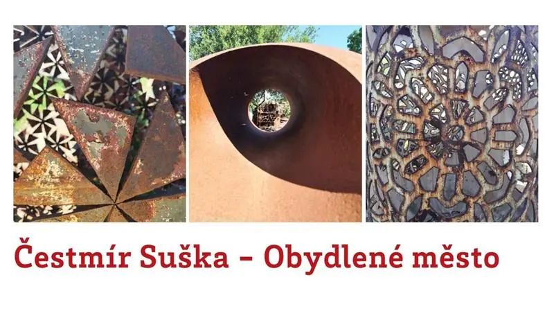 Čestmír Suška - Bewohnte Stadt — Gemeindehaus Kokos, Nymburk