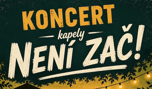 Концерт гурту Není zač! — Kaple Zjevení Páně, Смиржиці