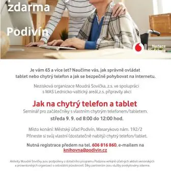Seminář pro seniory — Amfiteátr Spolkový dům, Podivín