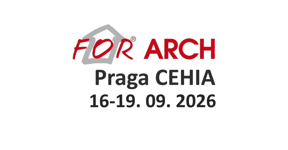 FOR ARCH Praga - Building, HVAC, Architecture & Construction Equipment Trade Fair — PVA Expo Praha Letňany, Prague