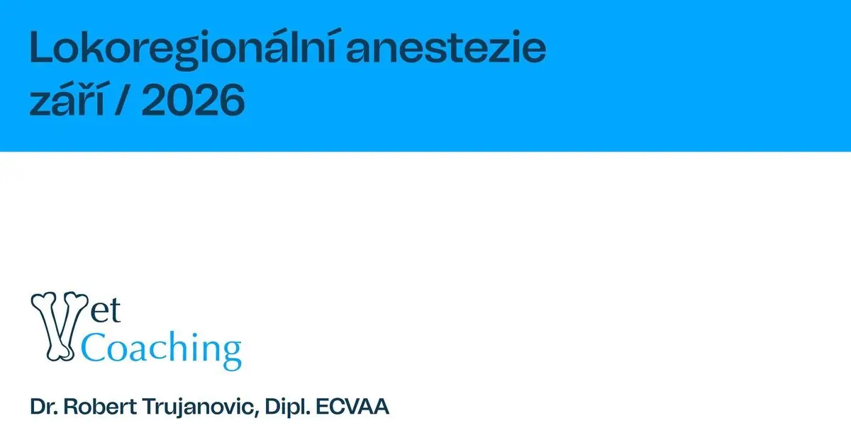 Kurz Lokoregionální anestezie — Praha