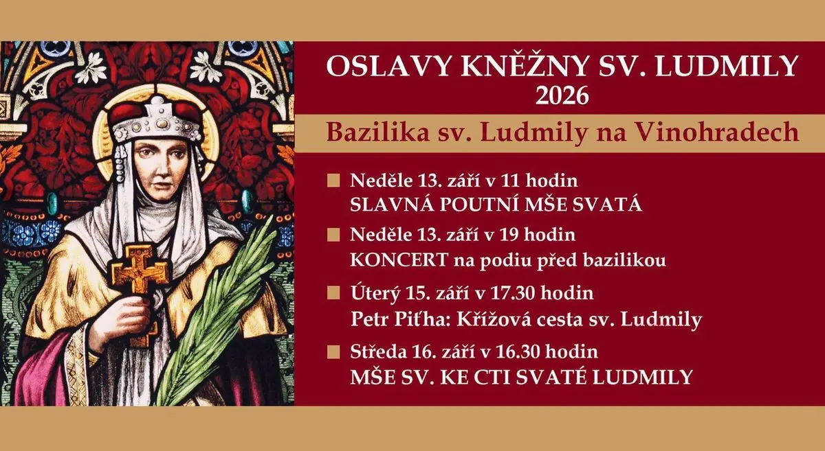 Feierlichkeiten der heiligen Ludmila 2026 — Prag