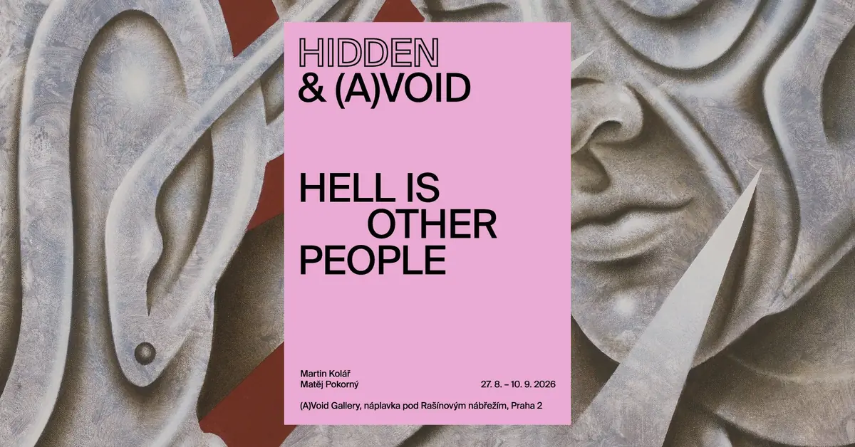 Екскурсія з Мартином Коларжем та Матеєм Покорним "Hell Is Other People" — HIDDEN gallery, Прага