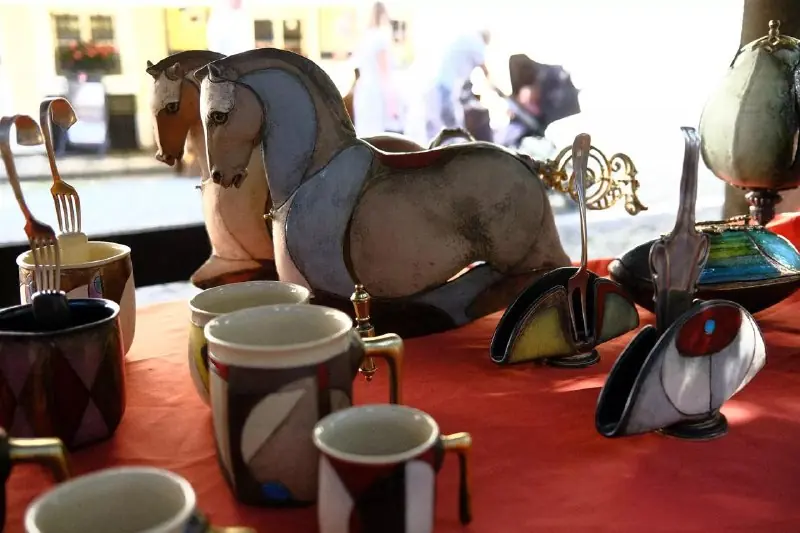 Pottery Market on Kampa — Остров Кампа, Prague