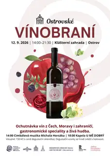 OSTROVSKÉ VINOBRANÍ 2026