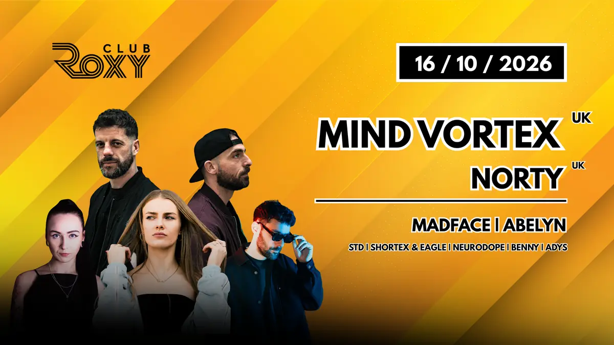 MIND VORTEX & NORTY — ROXY Club, Třebíč