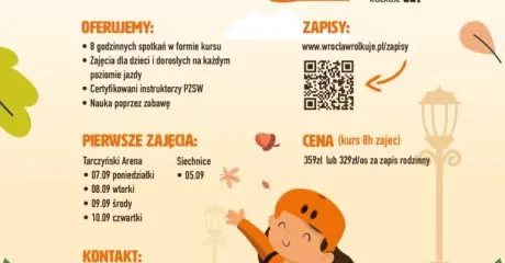 Курс навчання катанню на роликах від Wrocław Rolkuje | вересень - листопад 2026 — Tarczyński Arena, Вроцлав