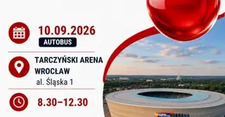 Крвіобус на Тарчинському стадіоні Вроцлав | 10.10.2026