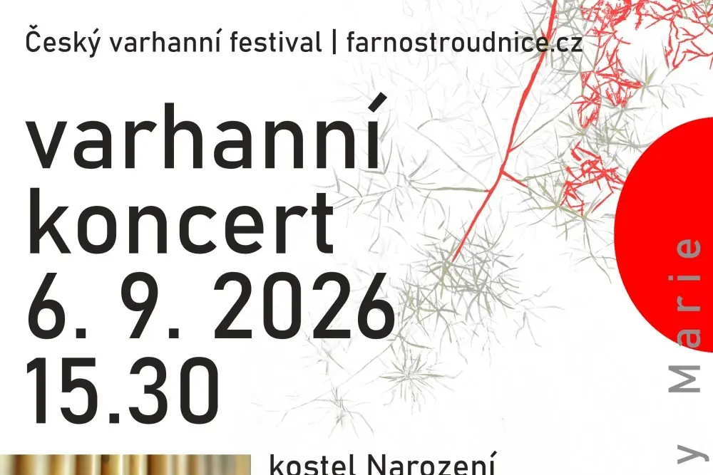 Organ Concert - Ondřej Valenta — Kulturní dům Říp, Roudnice nad Labem