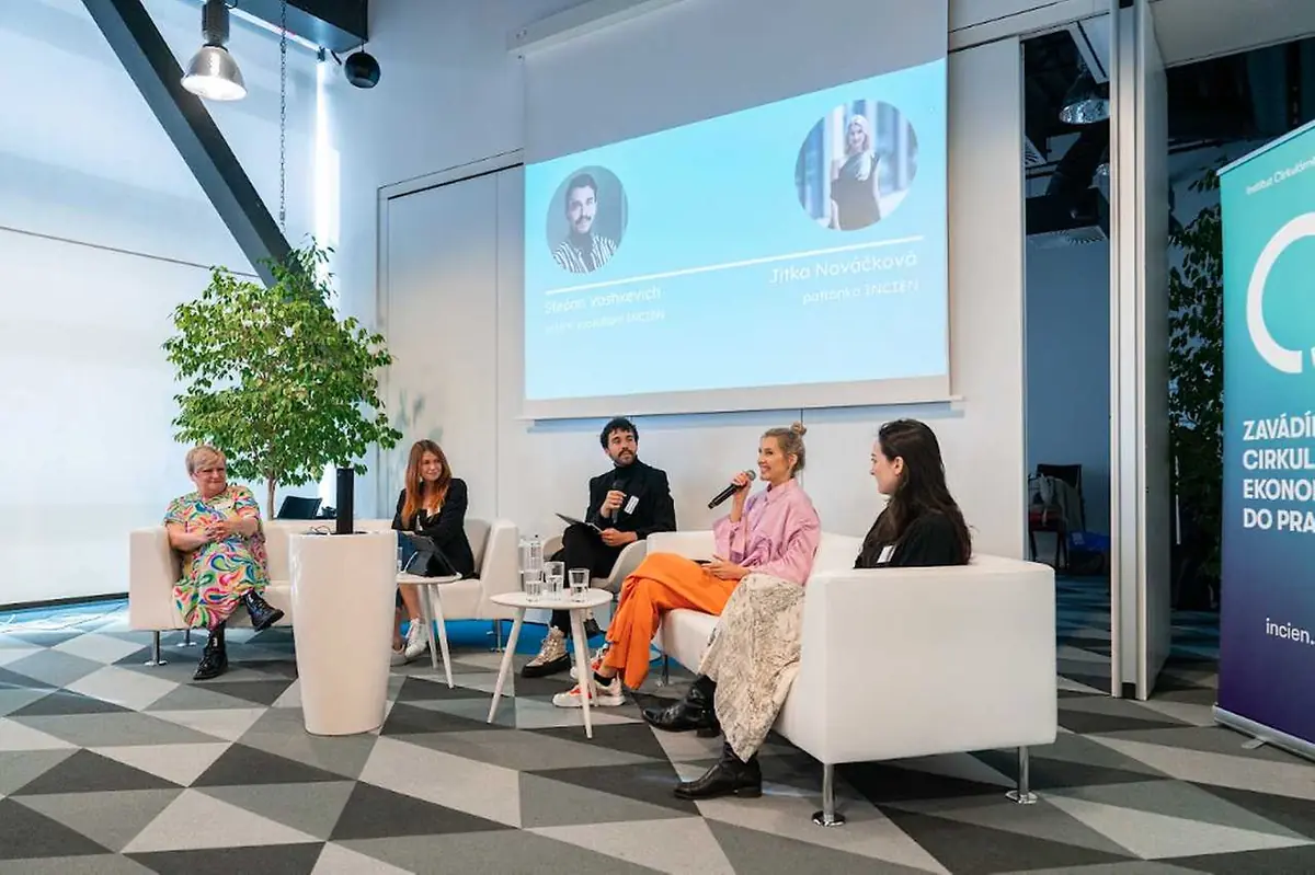 Let's Get Circular - Talkshow with Jitka Nováčková — Kampus Hybernská, Prague