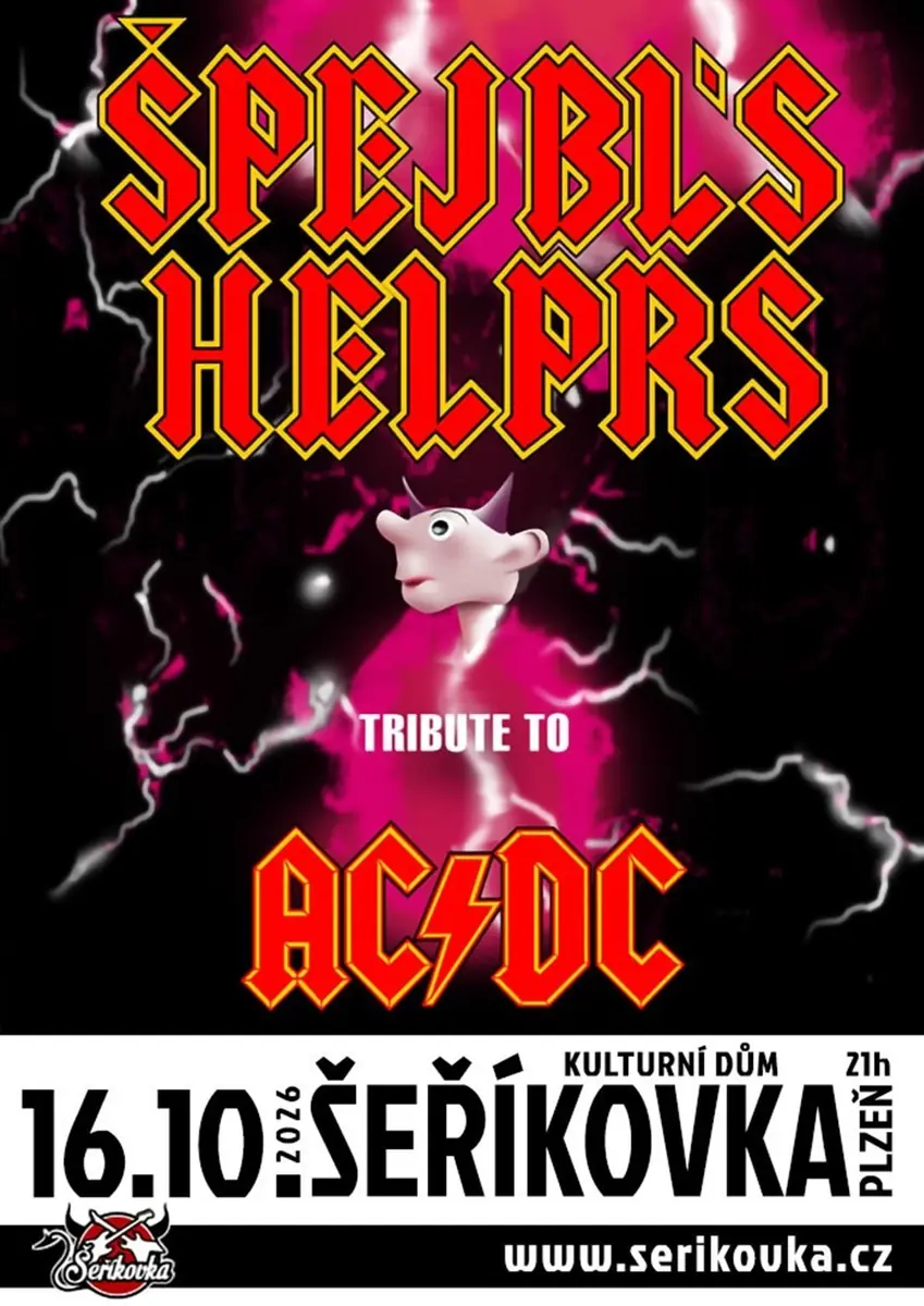 Špejbl's Helprs - AC/DC Tribute — КД Шеріковка, Пльзень