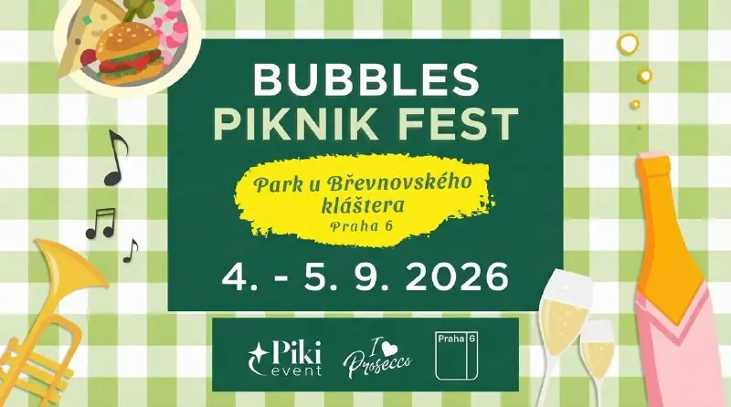 Bubbles Piknik Fest — Парк у Бржевновского монастыря, Прага