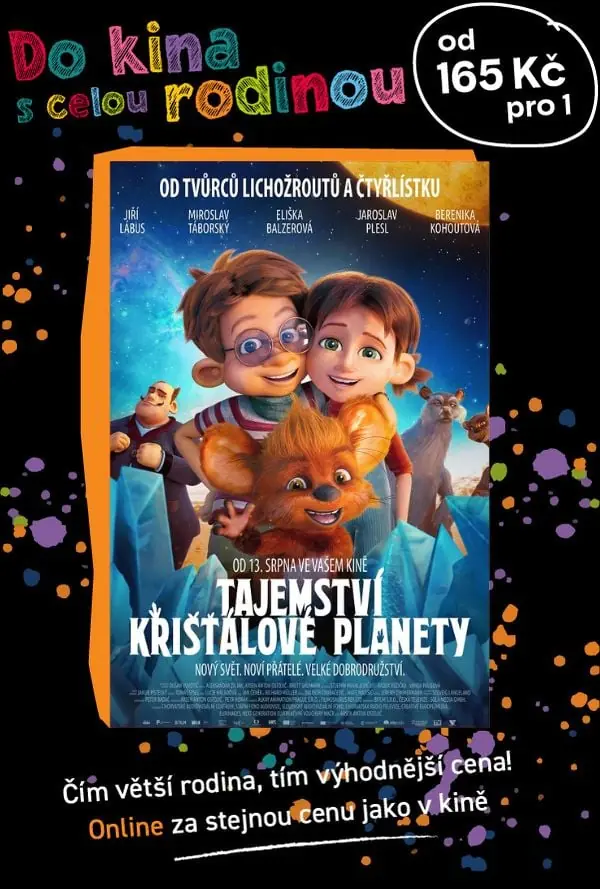 Tajemství křišťálové planety — Cinema City, Liberec