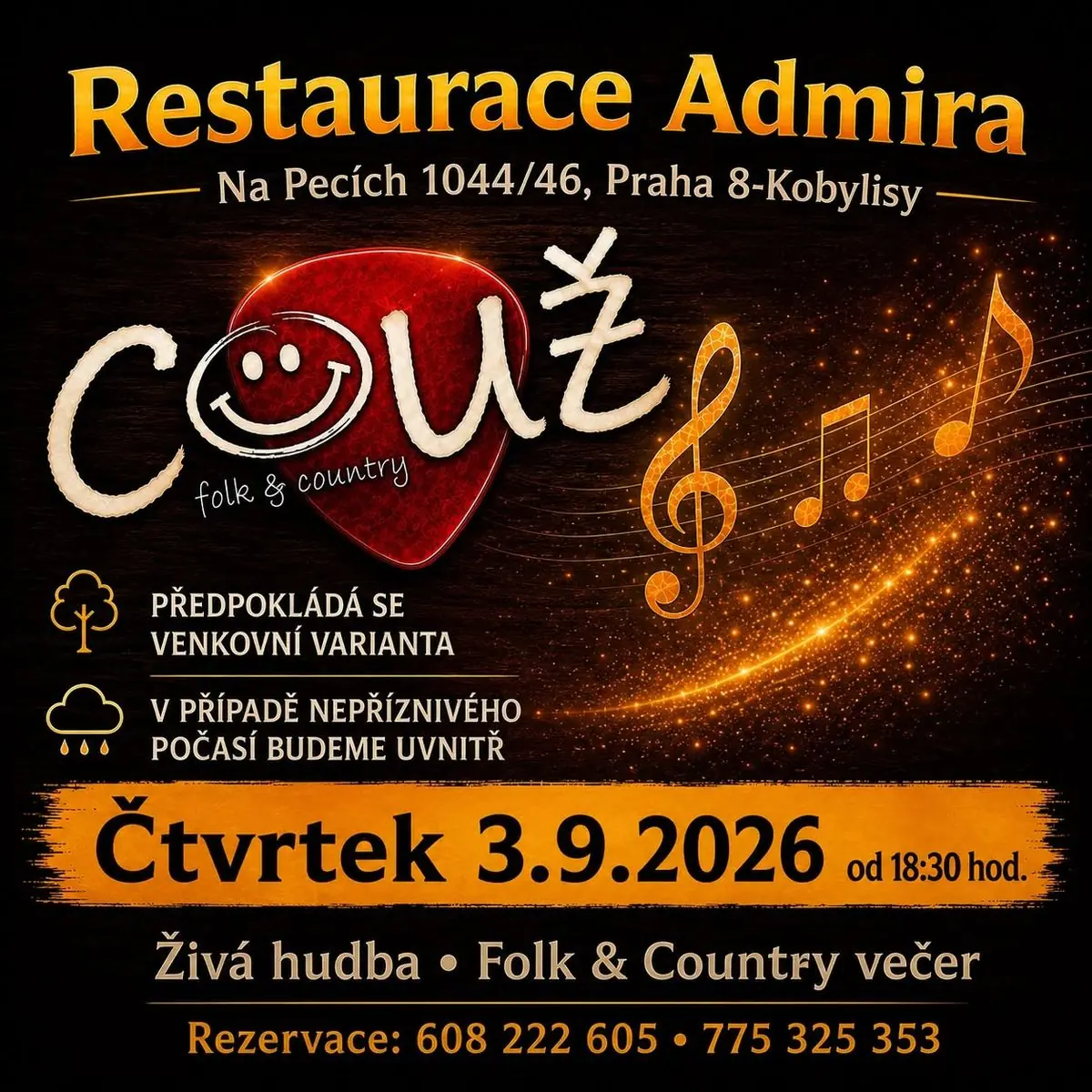 COUŽ - Restaurace ADMIRA — Restaurace Admira, Прага