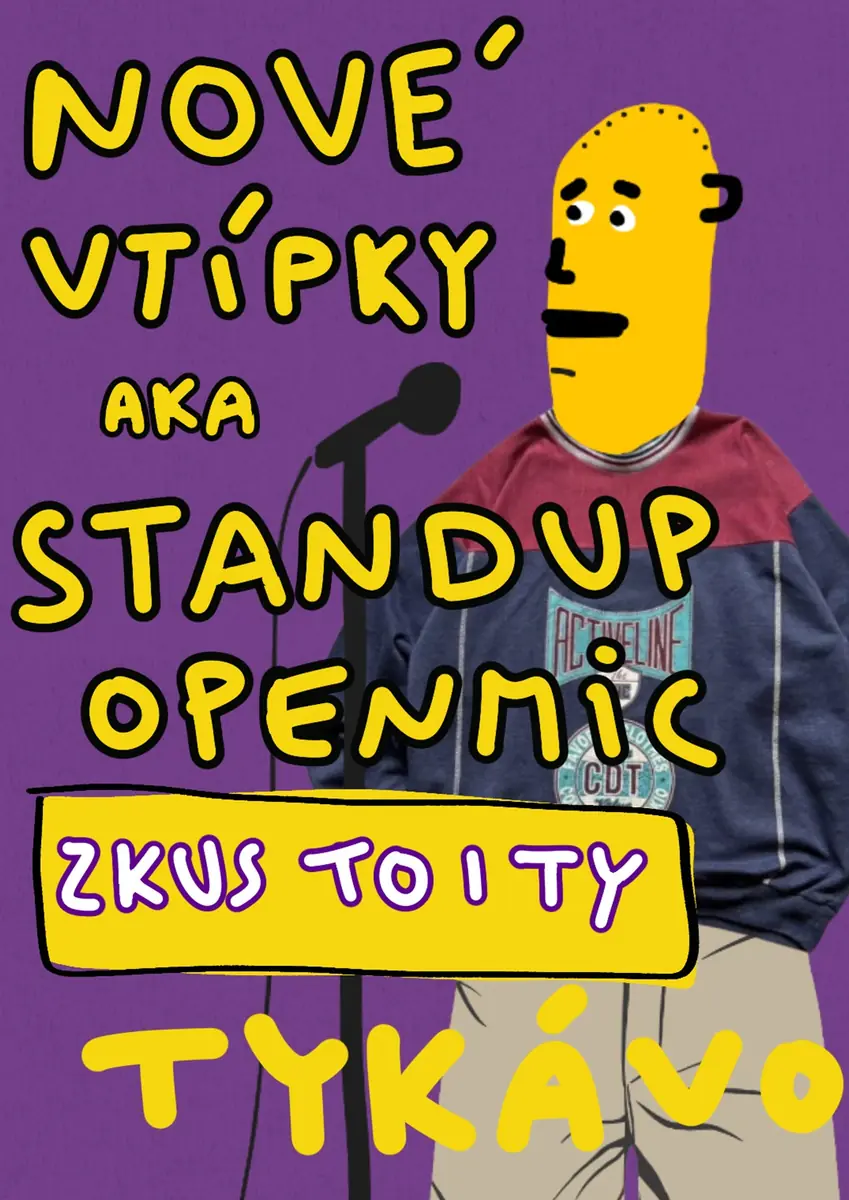 New Jokes aka Standup Openmic — Ty Kávo, Prague