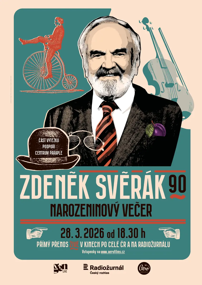ZDENĚK SVĚRÁK 90 — CineStar, Pardubice