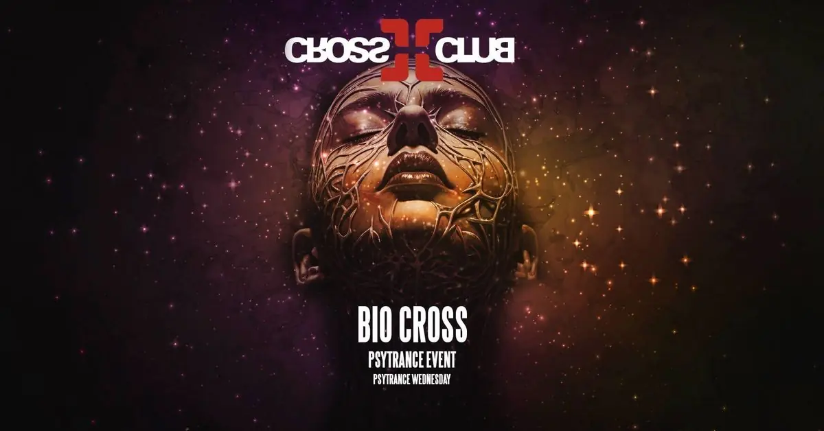 BIO CROSS - UP STAGE - PSYTRANCE FREE PARTY — Cross Club, Прага