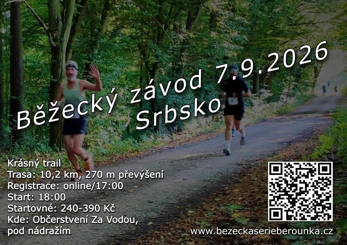 Berounka Running Series - Srbsko — Prague