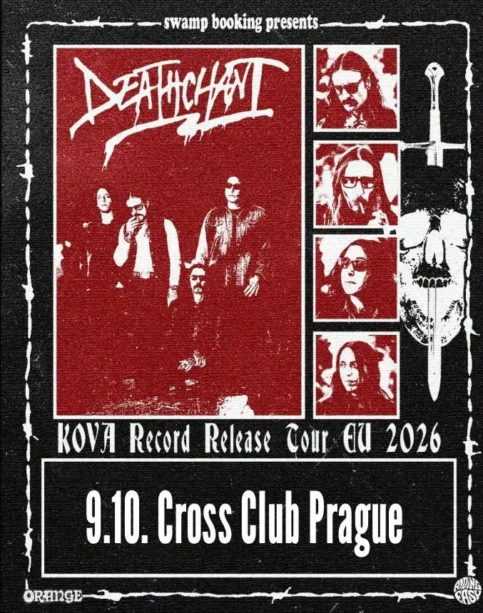 DEATHCHANT &amp; SUPPORT — Praha