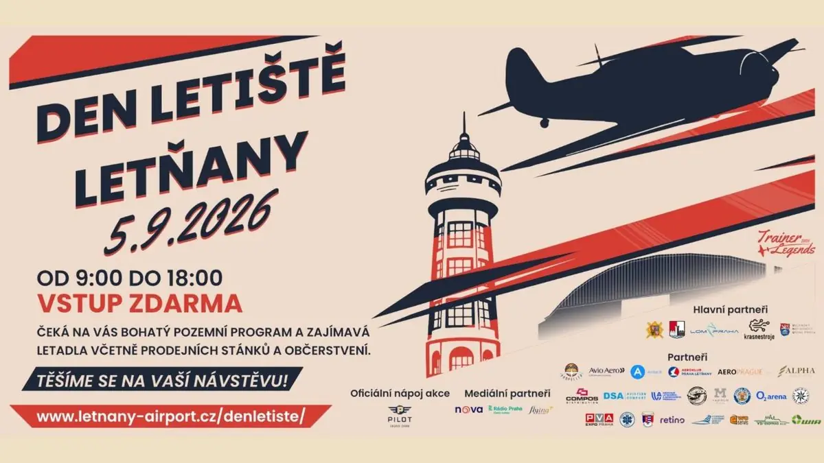 Den Letiště Letňany 5.9.2026 - Trainer Legends — Letiště Praha Letňany, Praha