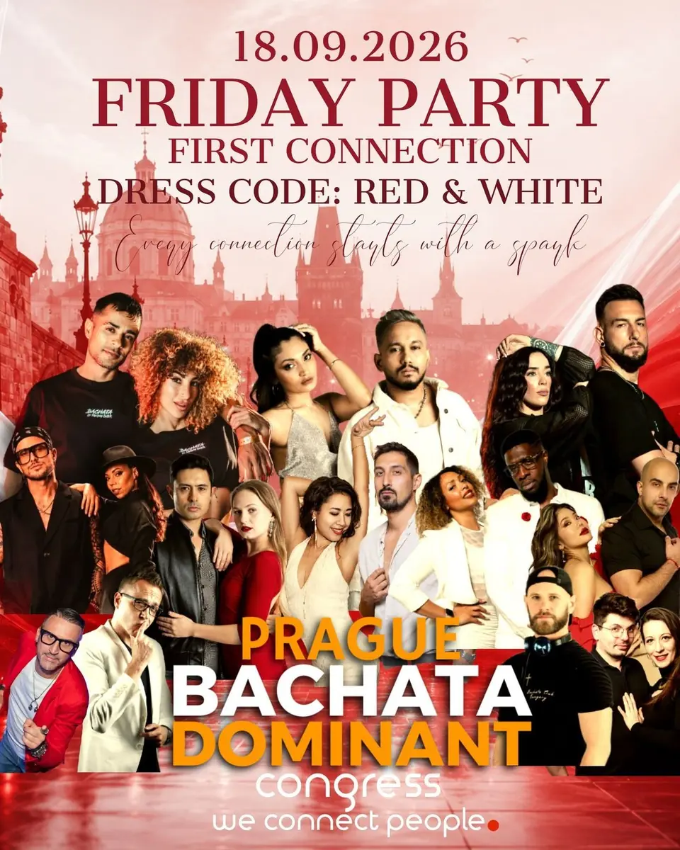 ❤️🤍 PBDC 2026 — FRIDAY PARTY | FIRST CONNECTION — Olympik Hotels Prague, Praha