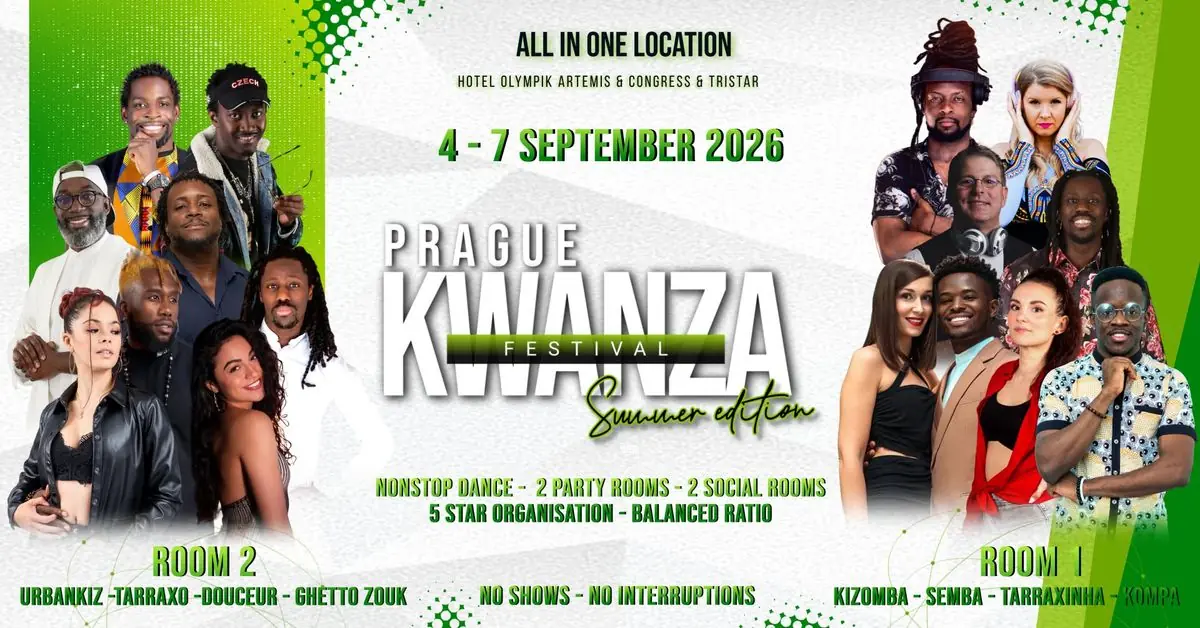 PRAGUE KWANZA FESTIVAL - Summer edition 2026 — Olympik Artemis, Praha