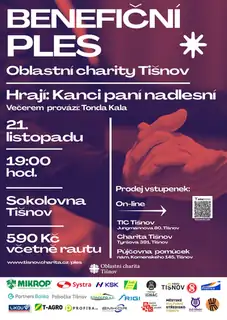 Benefiční ples Oblastní charity Tišnov 2026