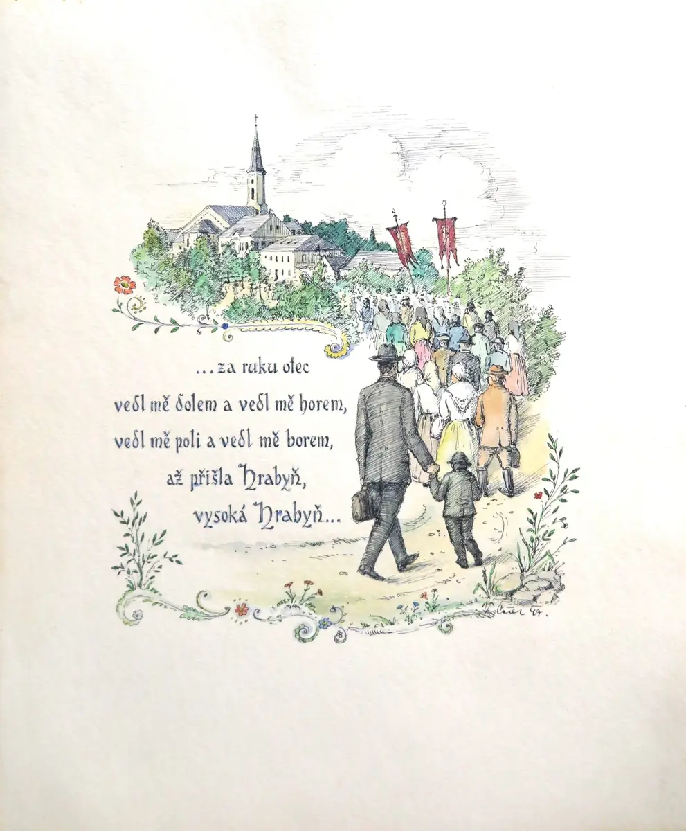 Guided Walk in the Footsteps of Petr Bezruč in Hrabyně / Bezručova Opava Festival — Hrabyně, Hrabyně