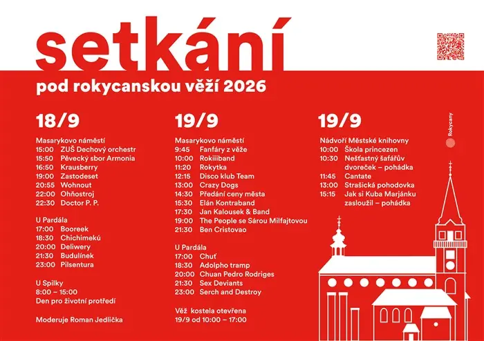 Зустріч під рокицанською вежею 2026 — Rokycany