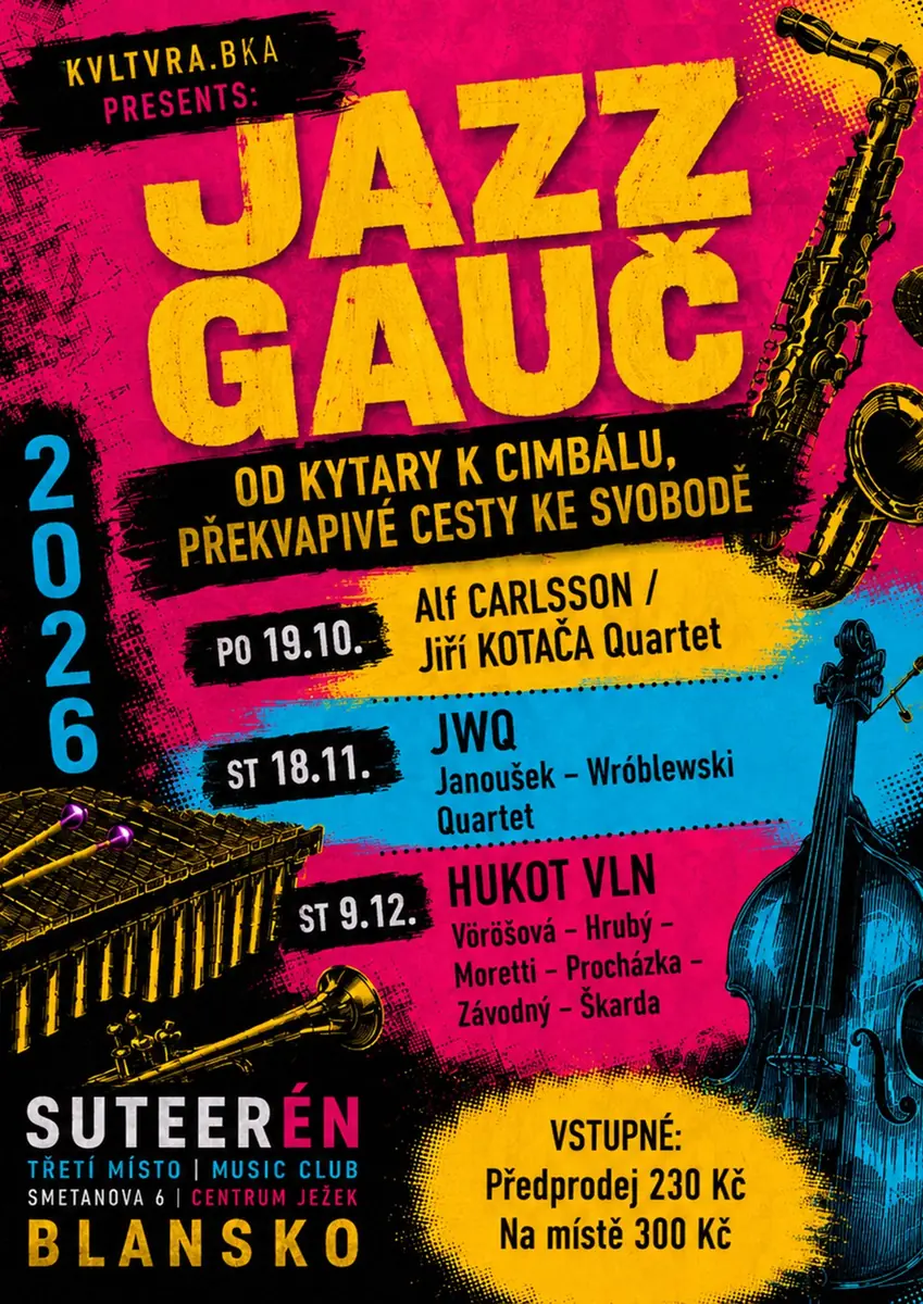 Jazz Gauč Cycle — Suterén, Blansko