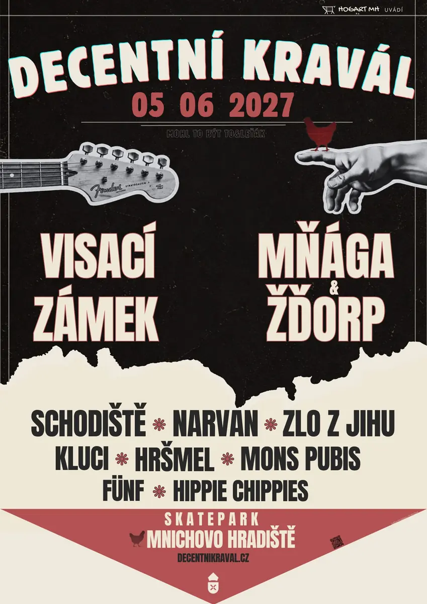 Decentní Kravál — Skate park, Mnichovo Hradiště
