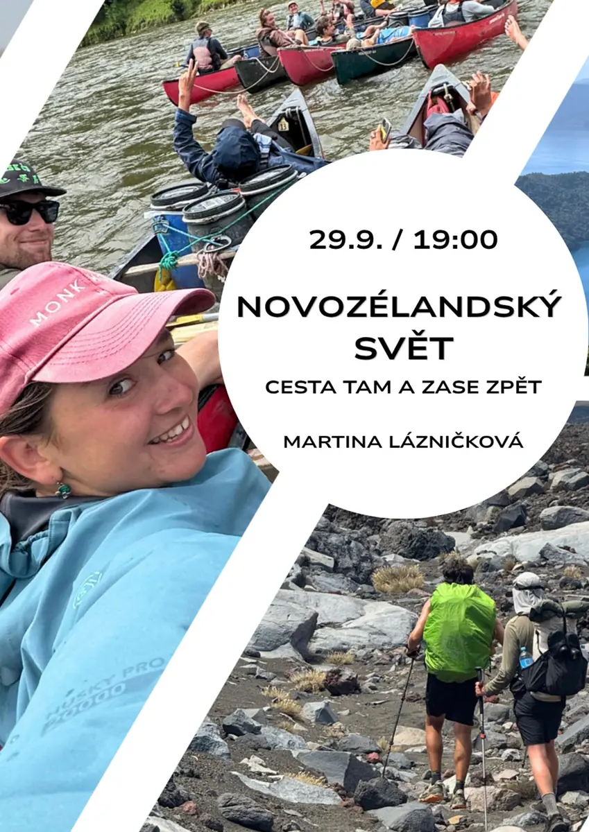 Novozélandský svět - cesta tam a zase zpět — Klub cestovatelů, Brno