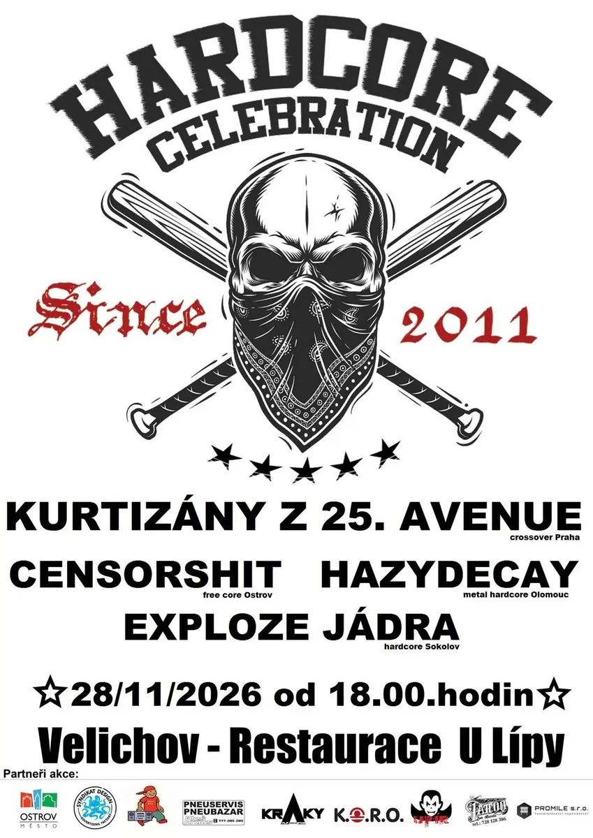 Hardcore Celebration 2026 — Hospoda U Lípy, Velichov