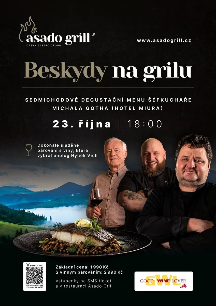 Beskydy on the Grill — Asado grill, Olomouc