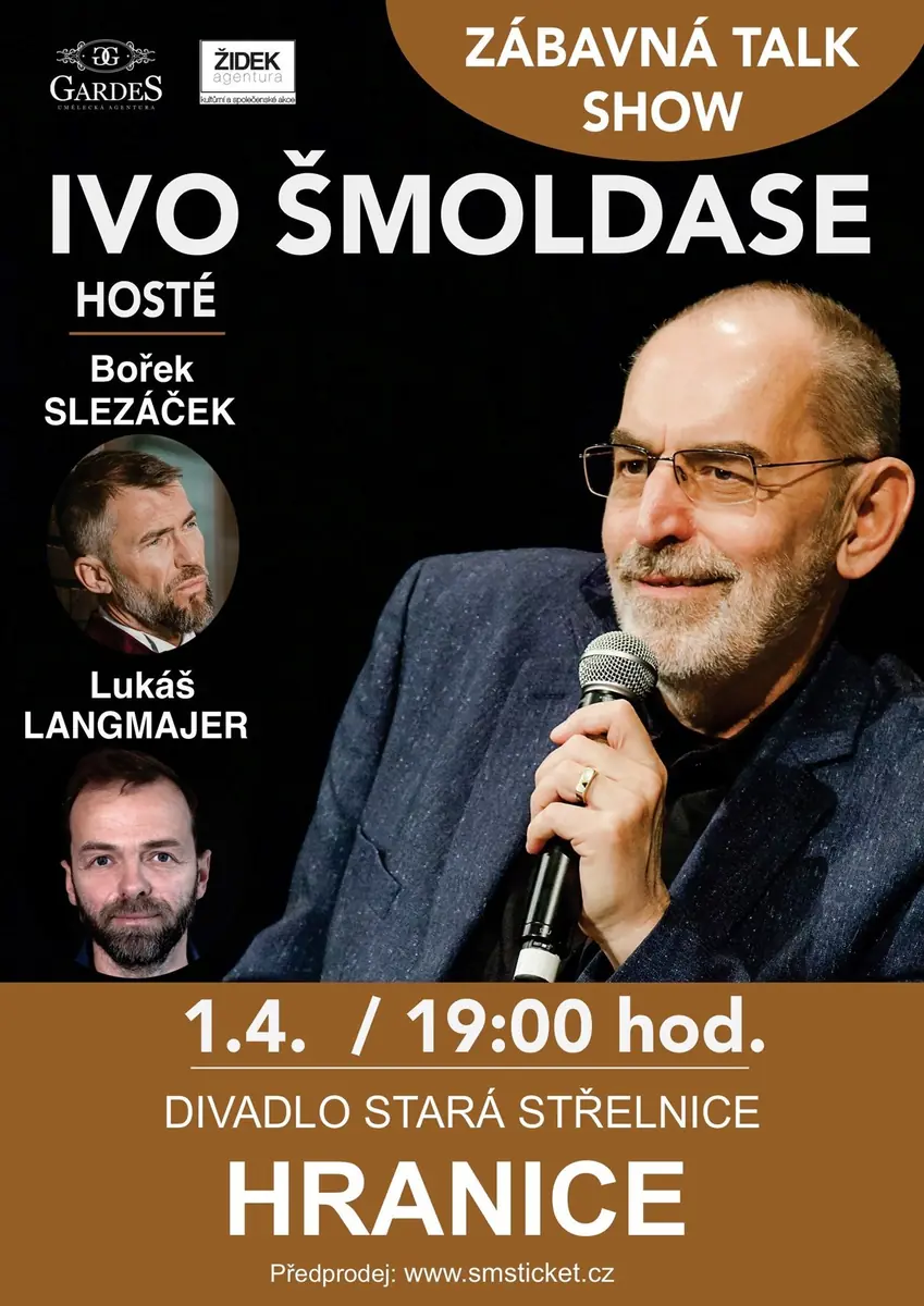 Ivo Šmoldas with Guests — Theatre Stará Střelnice, Hranice