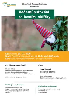 Večerní putování za lesními skřítky