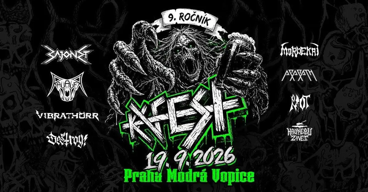 Kafest 9 — Blue Vopice, Prague